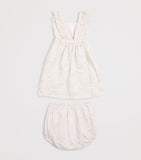 Marie-Chantal Cleo Athena frill baby dress 3-24 months, imported from the UK