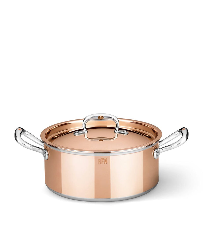 Ruffoni copper casserole pan 22cm, imported from the UK