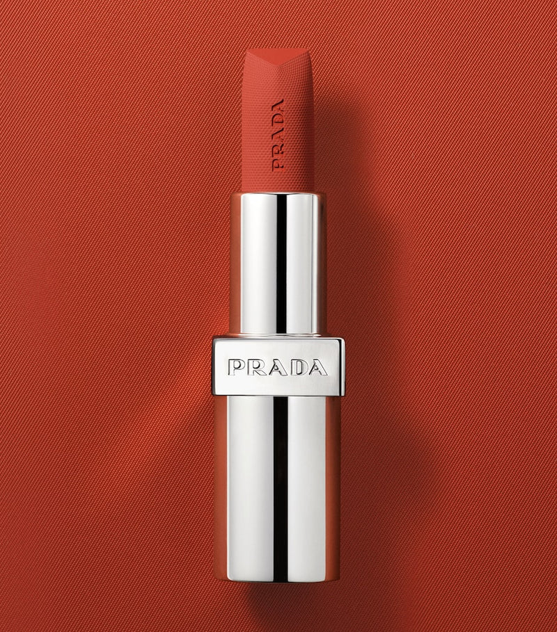 Prada Beauty Monochrome Soft Matte lipstick, imported from the UK