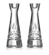 Waterford Lismore Essence Candlesticks Set of 2 Dinner Candle Holders 20cm