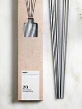 Grey Replacement Diffuser Reeds Set of 20