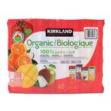 Organic Juice Boxes with Vitamin C, 4 Flavours, 40 x 200ml