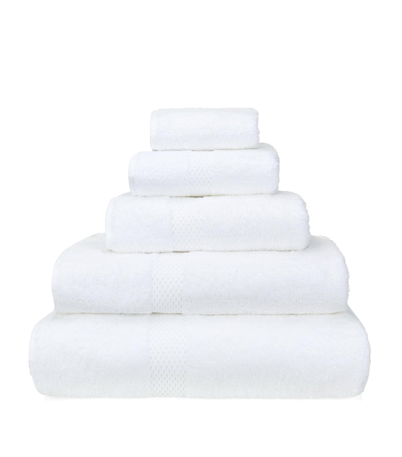 Yves Delorme face cloth 33cm x 33cm (British brand)