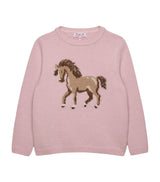 Trotters Grace Rocking Horse Wool-Blend Sweater 6-11 Years