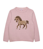 Trotters Grace Rocking Horse sweater 6-11 years (British brand)