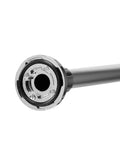 CROYDEX telescopic tension rod chrome shower curtain rail - British product