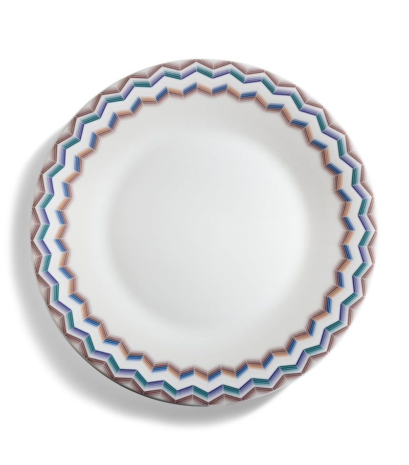 Missoni Home Zigzag Jarris 148 dinner plate 27.5cm, imported from the UK