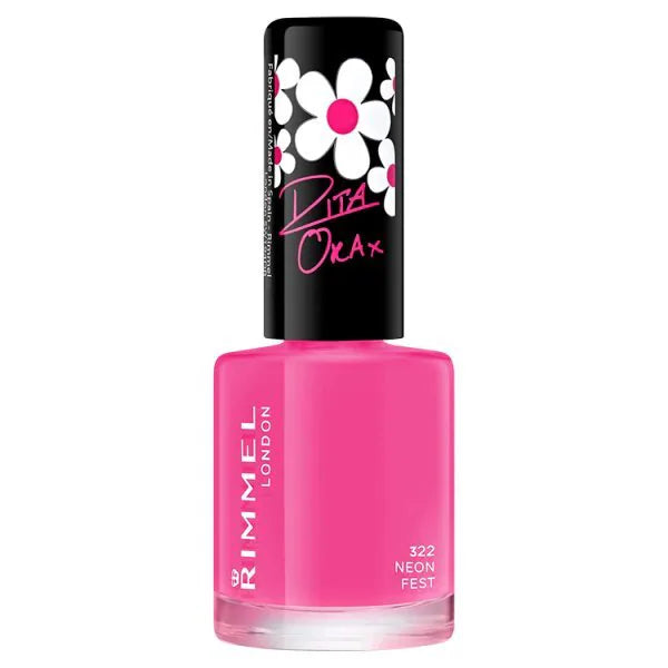 Rimmel Nail Polish Rita Ora Neon Fest, imported from the UK