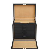 Smythson Panama Leather Jewellery Box