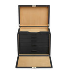 Smythson Panama Leather Jewellery Box