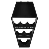 Something Different Coffin Wine Rack for 8 Bottles (British brand)