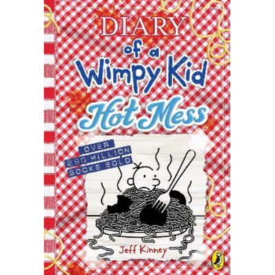Diary of a Wimpy Kid Hot Mess 19 - British product
