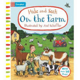 Hide and Seek On the Farm by Axel Scheffler Interactive Board Book