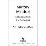 Military Mindset Hardback Book Ant Middleton, UK version