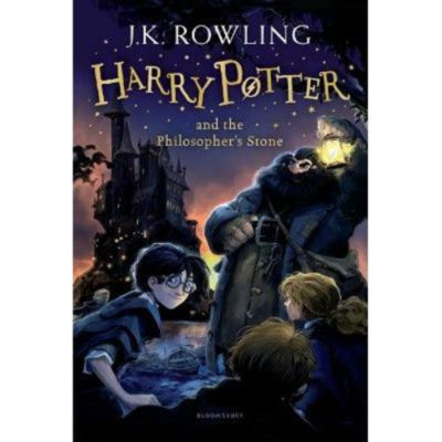 Harry Potter and the Philosopher's Stone Paperback by J.K. Rowling - Story Book