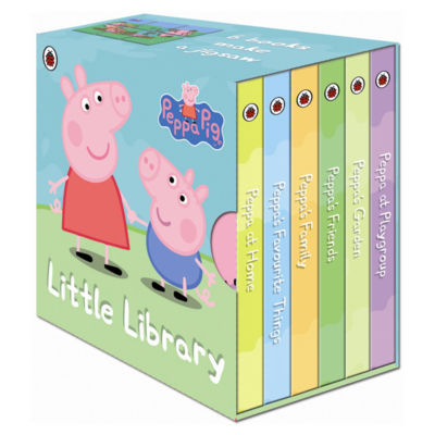Peppa Gris Hardback Lite bibliotek Historiebøker