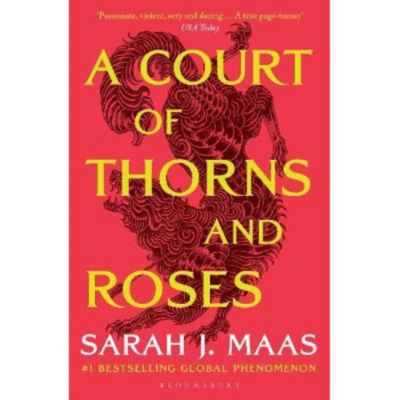 Court of Thorns and Roses Paperback by Sarah J. Maas Fantasy Fiction Novel