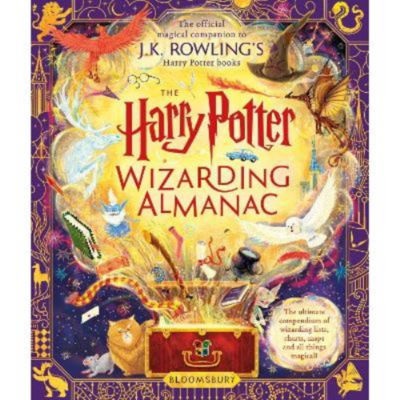 Hardcover Harry Potter Wizarding Almanac book by J.K. Rowling, UK version