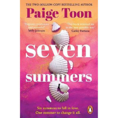 Paige Toon Seven Summers Paperback Novel