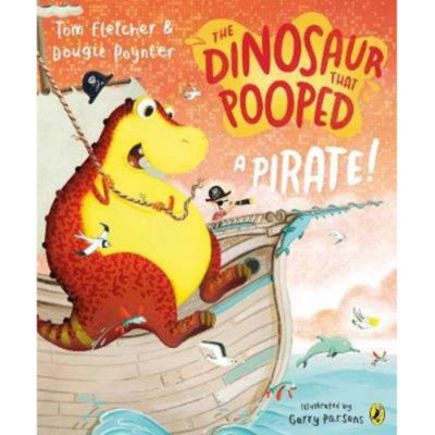 Dinosaur som bæsjet en pirat Bildebok Pocket