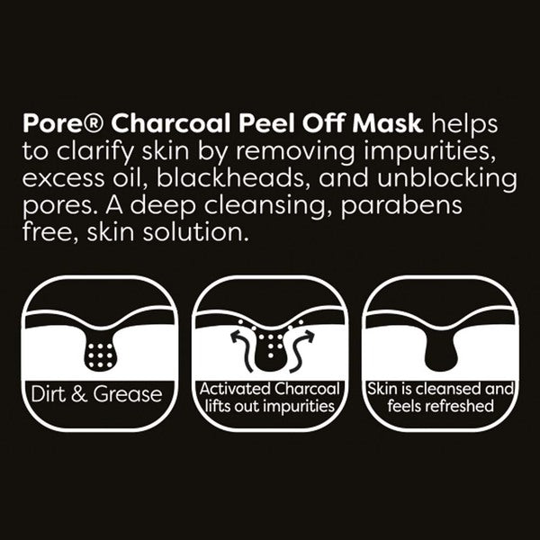 Pore Charcoal Black Peel Off Mask 80ml