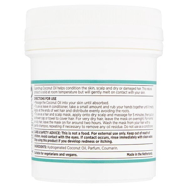 Superdrug Coconut Oil For Hair & Skin 125ml GOODS Superdrug
