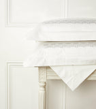 Frette Basketweave Square Pillowcase 65cm x 65cm - British product