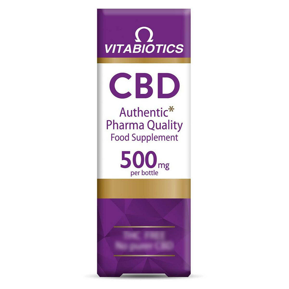 Vitabiotics Brains CBD oil 500mg 30ml GOODS Boots