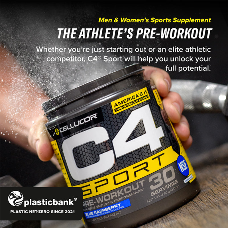 Cellucor C4 Sport Pre-Workout Icy Blue Raspberry 270g