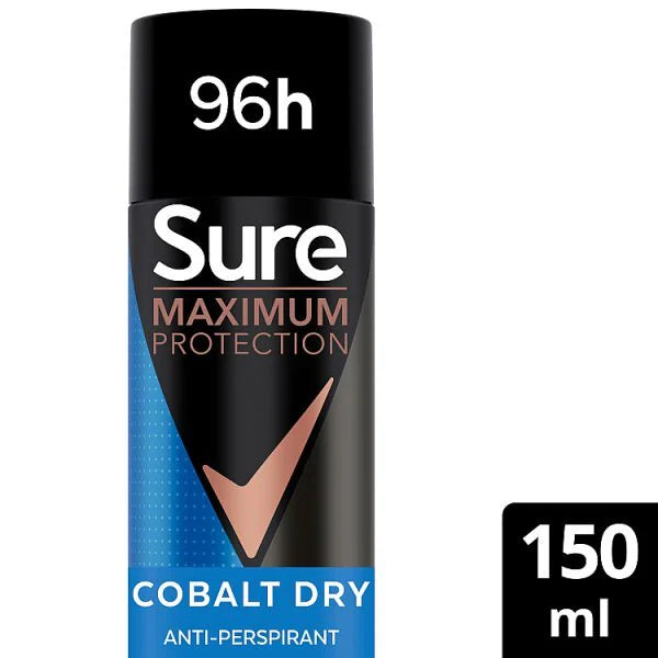 Sure Maximum Protection deodorant spray 150ml (British brand)