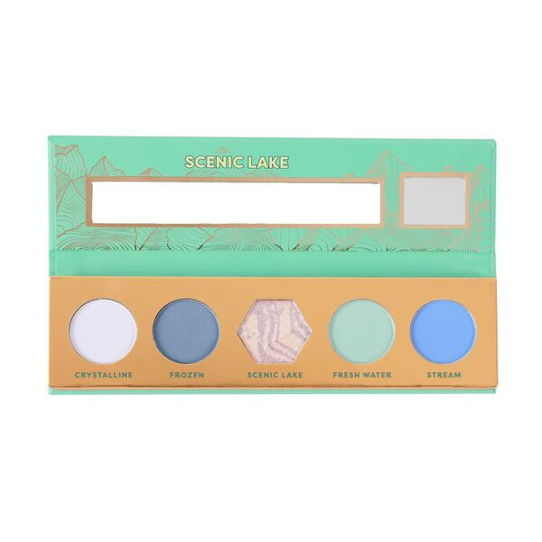 Profusion Cosmetics Scenic Lake 5 Shade Palette imported from the UK