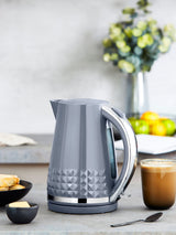 Tower Grey Solitaire 1.5L Electric Kettle
