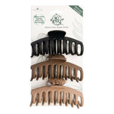 So Eco Essential Claw Clips Hair Clips 3 Pack
