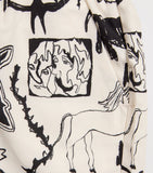 OAS graphic print swim shorts for children 4-12 years, imported from the UK