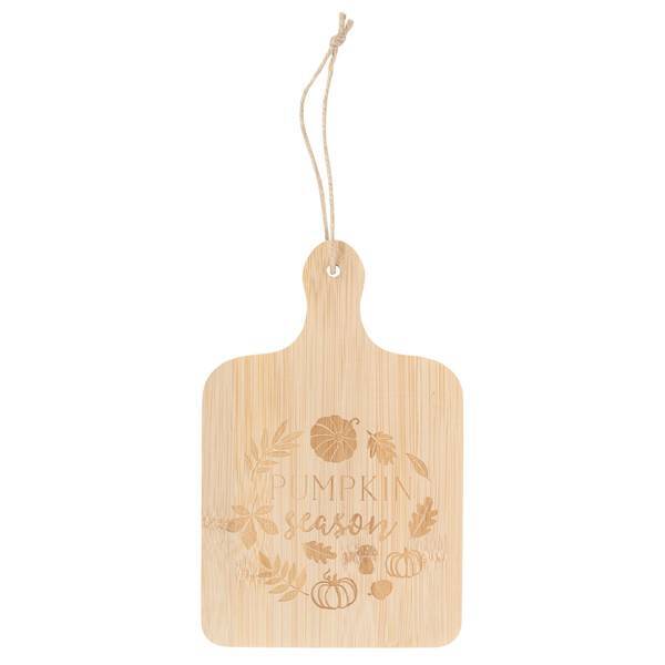 Something Different Bamboo Chopping Board Pumpkin Season 25x16cm (British brand)