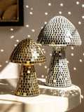 Rockett St George gold mushroom ornament 20cm x 13cm x 13cm, imported from the UK