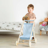 Tidlo Wooden Doll's Stroller GOODS Superdrug