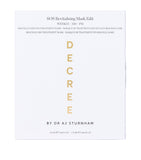 Decree SOS Revitalising Mask Edit sheet mask - British product