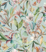 Super King Flat Sheet with Floral Print, 280cm x 290cm