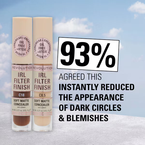 Revolution Filter Finish Concealer C5, imported from the UK