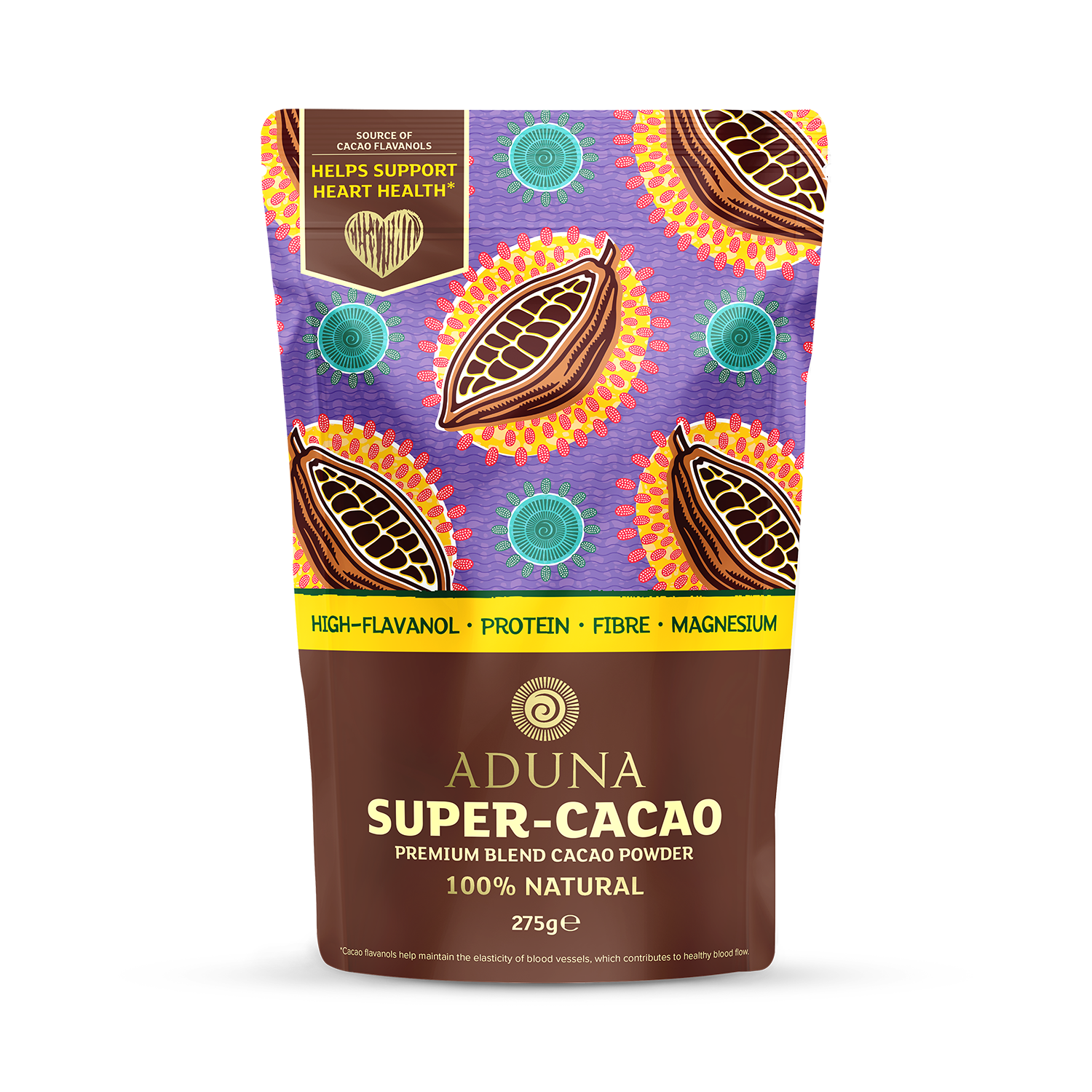 Aduna Super-Cacao Premium Blend Cacao Powder 275g - McGrocer