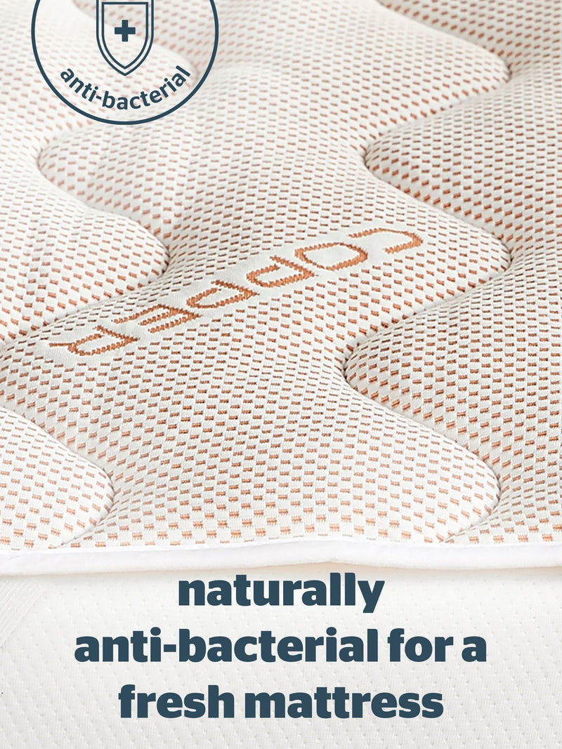 Silentnight White Wellbeing Copper mattress topper (British brand)