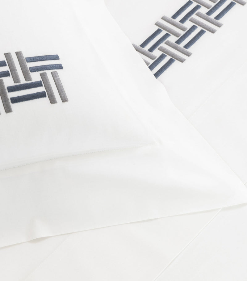 Frette Basket Weave Super King Duvet Cover 260cm x 240cm - British product