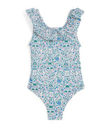 Tartine et Chocolat Floral Ruffle-Trim Children's Swimsuit (3-12 Years)