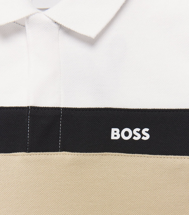 BOSS Kidswear Bermuda polo shirt and shorts set for kids 4-16 years - British product