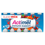 Actimel Supermix Cranberry Redcurrant Rosehip Yogurt Drinks 12x100g GOODS Sainsburys