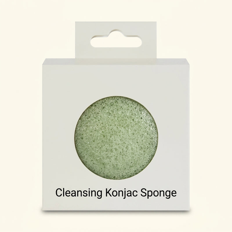 Botanics Natural Cleansing Konjac Sponge Green Tea - British product