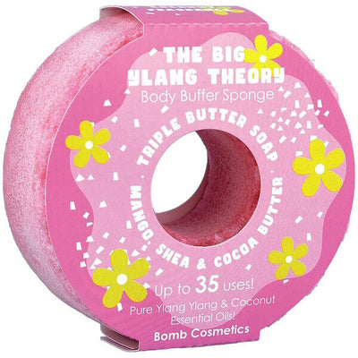 Bomb Cosmetics Body Buffer Soap Sponge The Big Ylang Theory
