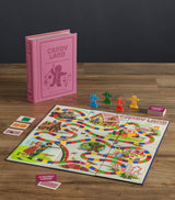 Vintage Bookshelf Candy Land Board Game for 2-4 Players