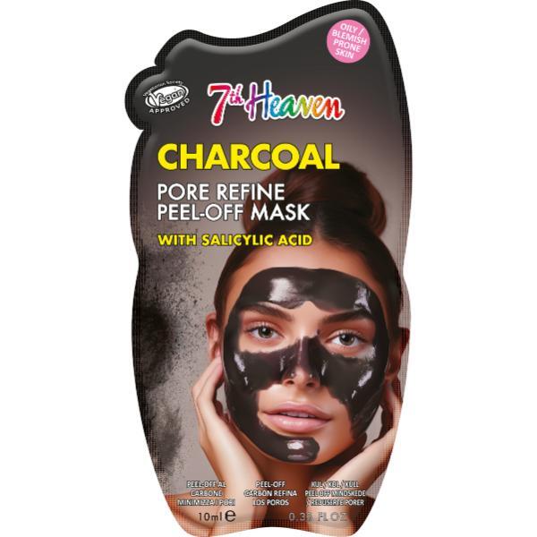 7th Heaven charcoal peel off mask with salicylic acid - British product